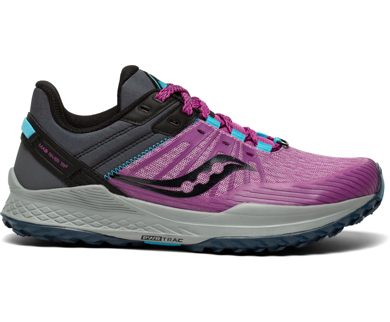 Saucony Mad River Tr 2 Women\'s Trail Running Shoes Purple / Grey | Canada 225JPQJ